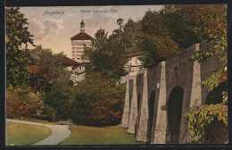 AK Augsburg, Partie Am Roten Tor  - Augsburg