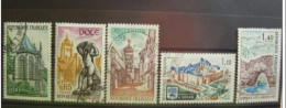 FRANCE TIMBRE OBLITERE   YVERT N° 1683.1687 - Used Stamps