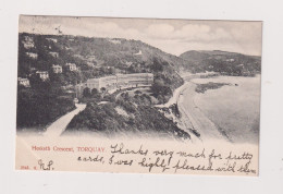 ENGLAND - Torquay Hesketh Crescent Used Vintage Postcard - Torquay