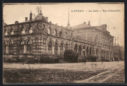 AK Landau / Pfalz, La Gare, Vue D'ensemble  - Landau