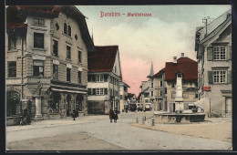 AK Dornbirn, Partie An Der Marktstrasse  - Andere & Zonder Classificatie