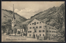 AK Bad Hofgastein, Militär-Kurhaus Und Kirche  - Other & Unclassified