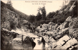 20922 Cpa 23 Env. Evaux Les Bains - Les Bords Du Chacrot - Evaux Les Bains