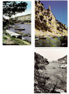 Lot 6 Cpm - 13 - CASSIS - Calanque PORT-PIN - EN-VAU Doigt De Dieu - Port-Miou - Eissadon Oule - Port Bin - Cassis