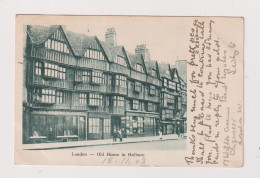 ENGLAND - London Holborn Used Vintage Postcard - Autres & Non Classés