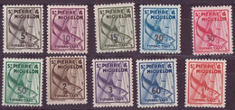Saint Pierre Et Miquelon - Taxe - YT N° 32 à 41 ** - Neuf Sans Charnière - Unused Stamps
