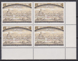 1980 , Mi 1645 ** (2) - 4er Block Postfrisch - 1000 Jahre Stadt Steyr - Unused Stamps