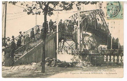 33  BORDEAUX  EXPOSITION MARITIME LA PASSERELLE 1907 - Bordeaux