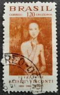 Bresil Brasil Brazil 1966 Peintre Visconti Yvert PA100 O Used - Aéreo