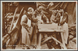 The Brothers At Work, Buckfast Abbey, Devon, 1933 - RP Postcard - Altri & Non Classificati