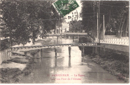 FR66 PERPIGNAN - DF 21 - La Basse - Nouveau Pont De L'Alcazar - Belle - Perpignan