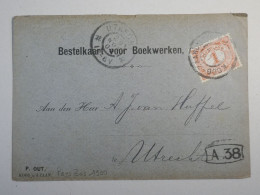 DP18  PAYS BAS   BELLE  CARTE  1900 A UTRECHT  + +AFF. INTERESSANT+++ - Storia Postale