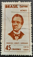 Bresil Brasil Brazil 1966 Historien Varnhagen Yvert PA95 O Used - Airmail