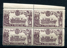 1905.ESPAÑA.EDIFIL 265**.NUEVOS SIN FIJASELLOS(MNH).EN BLOQUE DE 4.CATALOGO 315€ - Unused Stamps