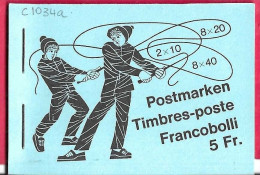 SVIZZERA - 1977 - LIBRETTO DI 18 FRANCOBOLLI - MNH** (YVERT C1034a) - Booklets