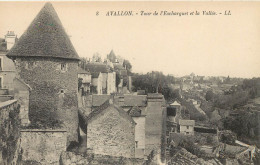 Superbe Lot 3 Cpa 89 AVALLON. Tour Escharguet, Crot De La Foudre Vallée Du Cousin - Avallon