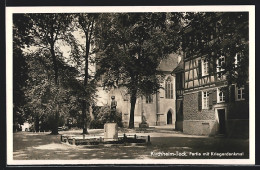 AK Kirchheim-Teck, Partie Mit Kriegerdenkmal  - Kirchheim