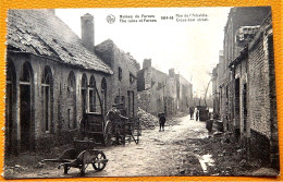 VEURNE - FURNES -   Puinen - Ruines 1914-18 - Rue De L'Arbalète - Veurne