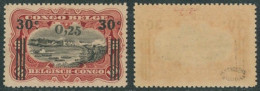 Congo Belge - Timbres Mols "Surcharge à La Main D'Elisabethville" : N°104A** Neuf Sans Charnières (MNH) Signé - 1884-1894