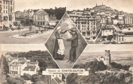 FRANCE - Châtel Guyon - Souvenir - Place - Danse - Monumtens - Carte Postale Ancienne - Châtel-Guyon