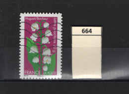 PRIX FIXE Obl 664 YT Le Muguet Le Bonheur Dites Le Avec Des Fleurs 59 - Oblitérés