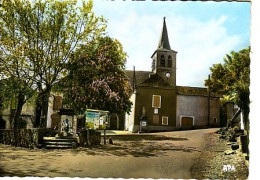 Saint Andre De Najac La Place (église , Monument Aux Morts ? Ste Vierge, Panneau Publicitaire ;  à 2 Km De Loches - Andere & Zonder Classificatie
