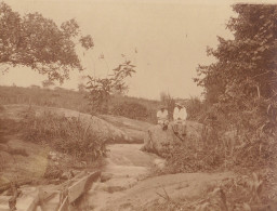 Photo Afrique Congo Rivière Tlebo Camp D'aleza Ituri - Prospection D'or - Légendée Au Dos - Afrika