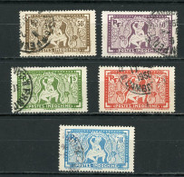 INDOCHINE RF - APSARA - N° Yvert 167/170+218+ Obli. - Used Stamps