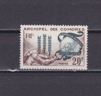 COMOROS 1963, Sc #54, Freedom From Hunger, MH - Comores (1975-...)