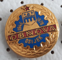 OBNOVA Osijek  Construction Company Croatia Ex Yugoslavia Enamel Pin - Trademarks
