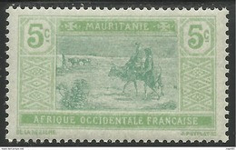 MAURITANIE 1913 YT 20** - Unused Stamps