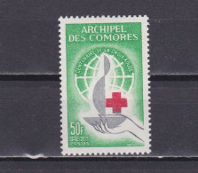 COMOROS 1963, Sc #55, Anniv. Of Red Cross, MH - Comores (1975-...)