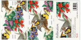 ETATS UNIS - Carnet N° C3935 ** (2007) Pollinisation : Fleurs , Oiseaux , Insectes Et Chauve-souris. - 1981-...