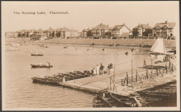 The Boating Lake, Fleetwood, Lancashire, C.1930 - RP Postcard - Sonstige & Ohne Zuordnung