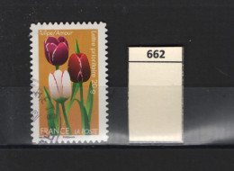 PRIX FIXE Obl 662 YT 5273 MIC La Tulipe L'amour Dites Le Avec Des Fleurs 59 - Usati