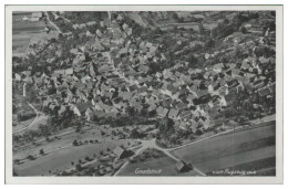 MW25295x/ Gnodstadt Marktbreit  AK Seltenes Strähle Luftbild 30er Jahre - Autres & Non Classés