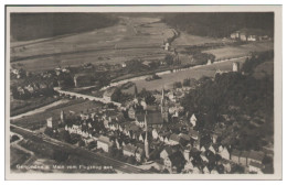 MW25351x/ Gemünden Foto  AK Seltenes Strähle Luftbild 30er Jahre  - Sonstige & Ohne Zuordnung