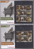 NEDERLAND, 2004, MNH Zegels In Mapje, Carel Fabritius , NVPH Nrs. 2285-2294, Scannr. M303a+b - Neufs