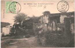 CPA Carte Postale Sénégal Gorée En Bas De La Route De Castel  1904  VM81273ok - Senegal