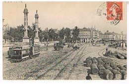 33  BORDEAUX   LE QUAI LOUIS XVIII 1912 - Bordeaux