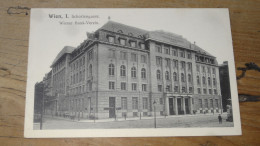 WIEN I , Schottengasse Wiener Bank Verein .......... 240526-19521 - Autres & Non Classés