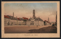 AK Rochlitz, Blick Auf Den Markt  - Rochlitz