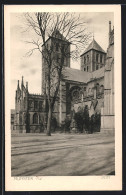 AK Münster I. W., Der Dom Im Herbst  - Muenster