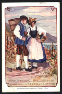 AK Vevey, Winzerfest, August 1908, Nach Der Weinlese  - Vevey