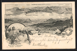 AK Meldegg, Panorama, Gasthaus Zur Meldegg  - Other & Unclassified