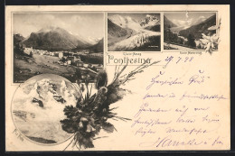 AK Pontresina, Piz Palu, Glacier Roseg, Glacier Morteratsch  - Pontresina