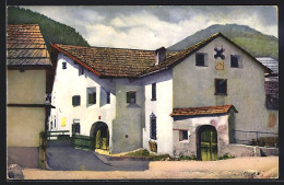 AK Pontresina, Bündner Häuser In Der Ortschaft  - Pontresina