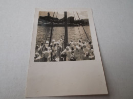 Lot De 1 Photo Souvenir D'extrême Orient - Bateaux