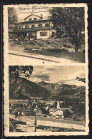 AK Fischbachau, Gasthaus Zum Breitenstein, Ortsansicht  - Autres & Non Classés