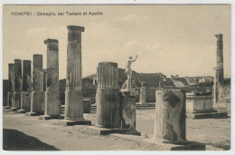 C.P.  PICCOLA   POMPEI    DETTAGLIO  DEL  TEMPIO  DI  APOLLO     2 SCAN (NUOVA) - Pompei